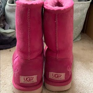 Limited edition pink UGGs